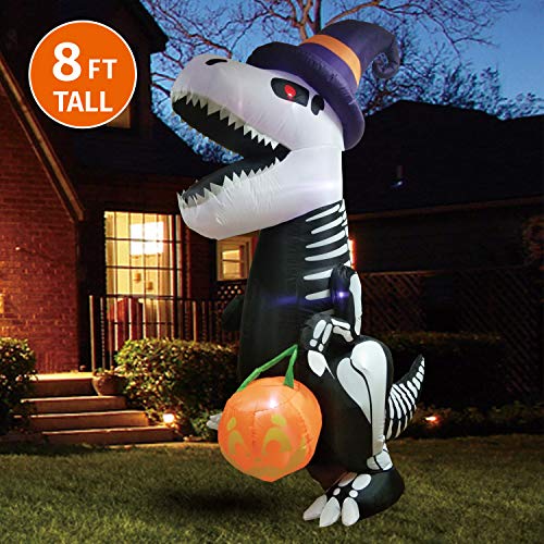 Outdoor Inflatables - Joiedomi Halloween 8 FT Inflatable Skeleton