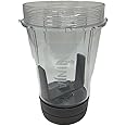 Shark ' Ninja Ninja 14 oz Smoothie Bowl Maker Cup 701KKU100 for CO351B SS100 SS101 SS300 SS351 Foodi Blender, Clear and Black