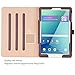 ProCase Galaxy Tab A 10.1 with S Pen Case 2016 Old Model - Stand Folio Case Cover for Galaxy Tab A 10.1 Inch Tablet with S Pen SM-P580, with Multiple Viewing Angles, Document Card Pocket - Brown