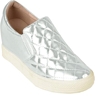 wanted hidden wedge sneakers