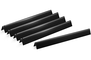 Paayox 21.5 inch Flavorizer Bar Replacement for Weber Genesis Silver A Grills, Weber Spirit 200 Series Spirit E210 S210 Spirit 500 Grills (Side-Mounted Control), 5 Pack