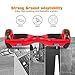 SWEETBUY Hoverboard UL 2272 Certified 6.5” Two-Wheel Bluetooth Self Balancing Electric Scooter with LED Light Flash Lights Wheels RED(Free Carry Bag)