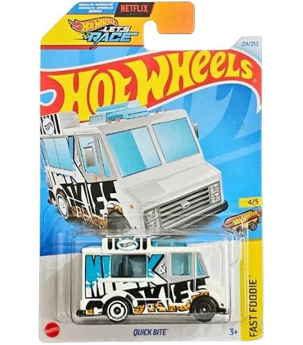 Amazon.com: Hot Wheels - Quick Bite - HW Metro 1/10 [White] - #189