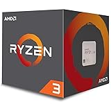 AMD Ryzen 3 1200 Desktop Processor with Wraith Stealth Cooler (YD1200BBAEBOX)