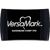 Tsukineko VM000001 Full-Size VersaMark Pigment Inkpad, 3-Inch X 2-Inch, Clear