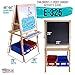 US Art Supply Cardiff Children's Art Activity Easel with Easel Paper Roll, 2 Large Storage Bins and Now 6 No-Spill Child's Paint Cups and Lids
