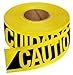 Empire Level 76-0600 Reinforced Construction Grade Caution Tape, 500 Feet by 3-Inch