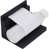 FINGERINSPIRE Bottle Labeling Machine 4x2.8x3inch Black Bottles Label Makers Pine Wood Labeler Wooden Labeling Wizard Tools Labels Stickers Applicator Tool for Jars Essential Oils