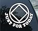 JUST FOR TODAY Narcotics Anonymous VINYL STICKER/DECAL