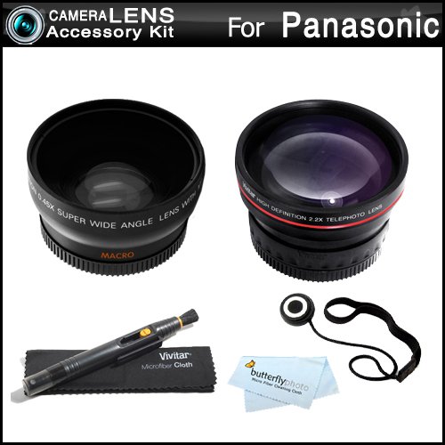 Buy 52mm Wide Angle Telephoto Lens Kit For Panasonic Lumix DMCFZ150K