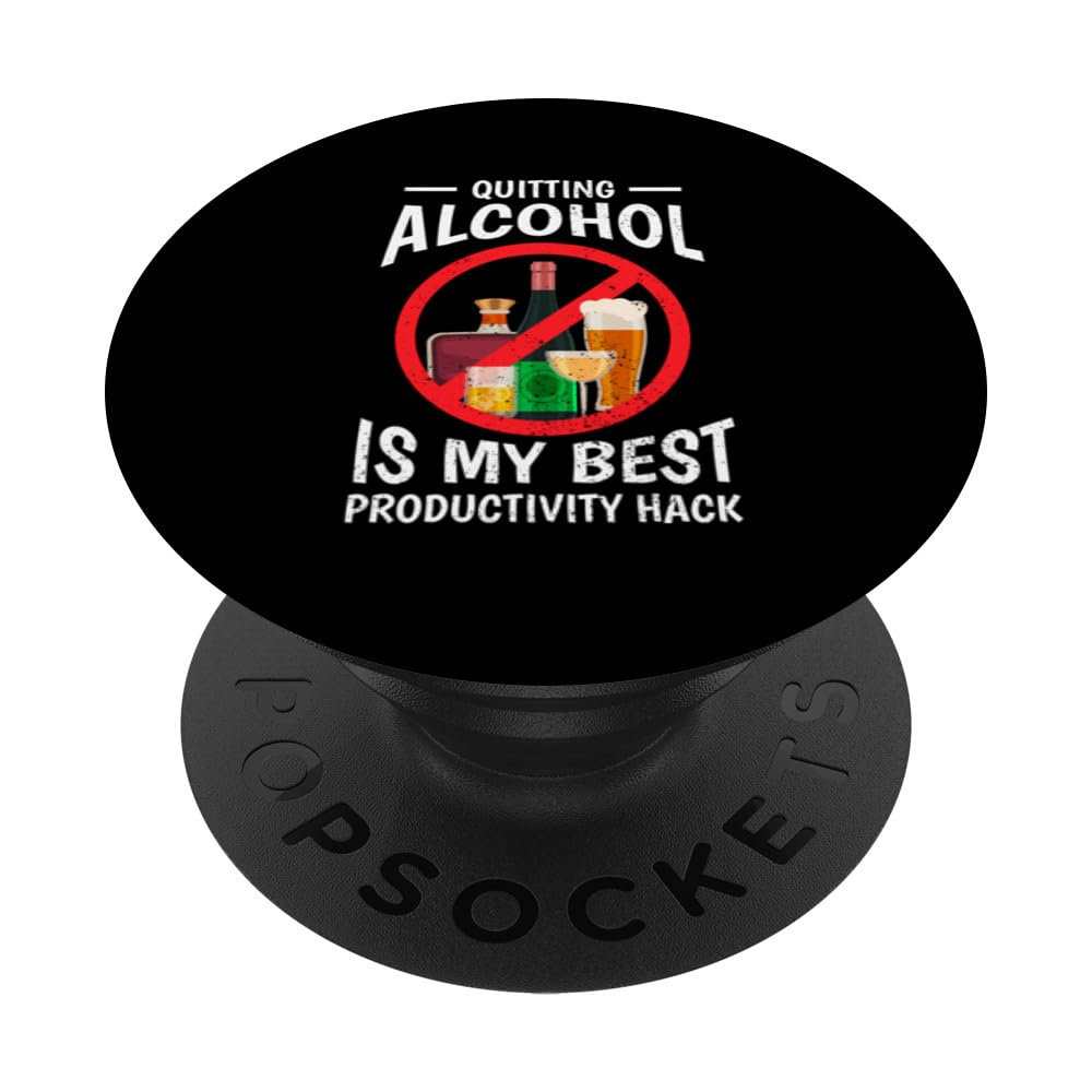 Alcoholic Cutting Addiction Unhealthy Drinking Habits PopSockets Swappable PopGrip