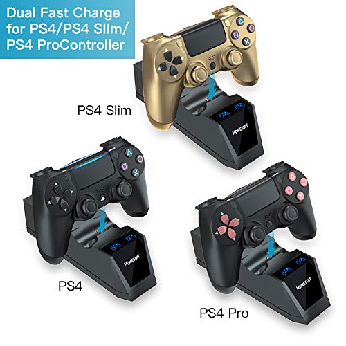 4 Controller+Charger+Homesuit+Charging+Station+Playstation