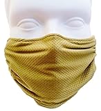 Breathe Healthy Honeycomb Olive Mask -Washable, Antimicrobial Seasonal Allergies, Construction Dust, Flu Mask, Dust/Allergy Mask