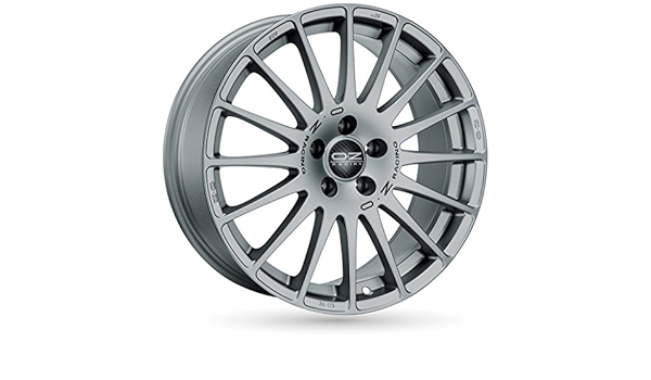 OZ Superturismo Gt Grigio Corsa Black Lettering 7x16 ET60 ...
