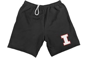 CAMPUS LAB Official Collegiate Mens Apparel Sweat Shorts Primary Logo Black Collection