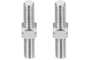 RC HUB RCHUBAM RC Turnbuckles Camber Links 1Pair 14mm - 50mm 2PCS Steering Linkage Tie Rods (M3) for 1/10 TRX-4 RC Slash 4X4 1/10 RC Car Upgrades Part (18mm)