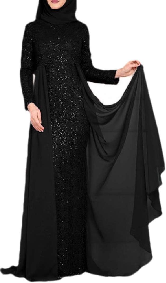 Women Saudi Arabia Plus Size Kaftan Gown Muslim Eid Abaya Dress