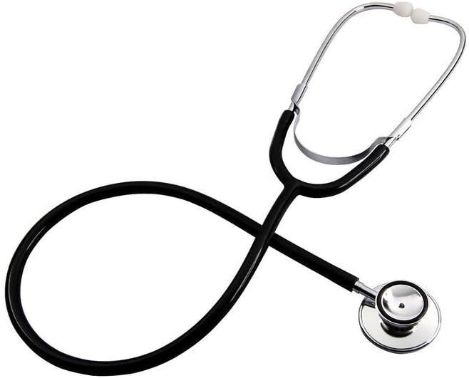 Xiaodi Pro Dual Head EMT Stethoscope for Doctor Nurse Vet Medical Student Health Blood-Black