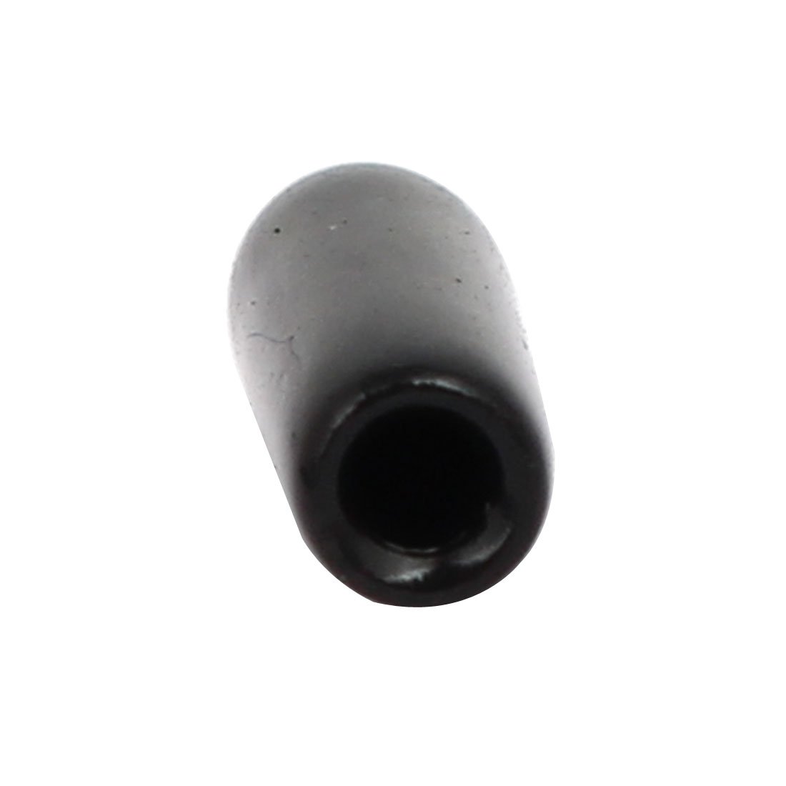 sourcingmap 1.8mm Inner Dia Rubber Hose End Cap Screw Thread Protector Cover Black 100pcs - Image 4