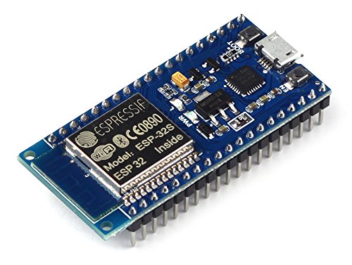 UCTRONICS ESP-WROOM-32 Development Board WIFI + Bluetooth 32bit Dual Core 240MHz Processor Fully Supporting the Arduino Programming IDE