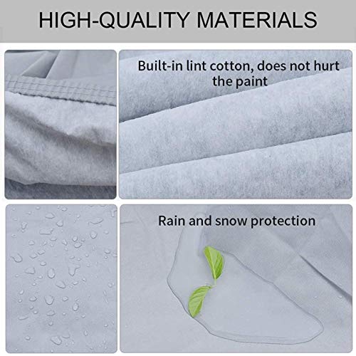 Autohoezen Compatibel Met BMW X1 X2 X3 X4 X5 X6 X7 Car Cover Ingebouwde Katoen 100% Waterdicht, Sneeuw Hagel Vorst Stof… - Afbeelding 6