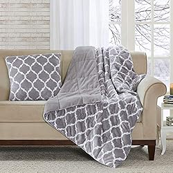 Madison Park Ogee Lightweight Blanket Premium