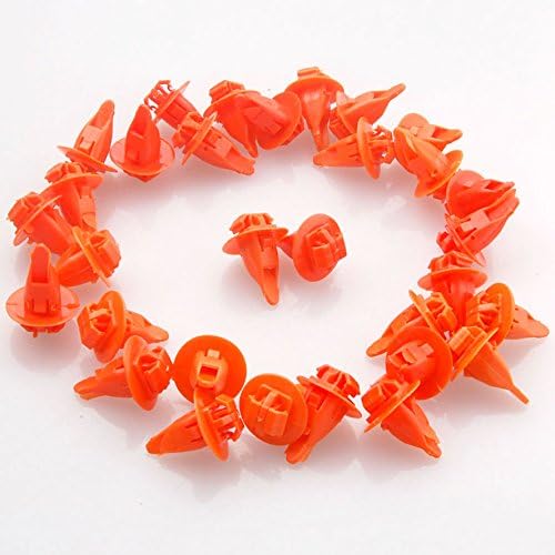 Pynxn - 50pcs Nylon Fender Wheel Flare Moulding Retainer Clip 17x17mm 90904-67036 For toyota Highlander Tacoma Tundra Land Cruiser
