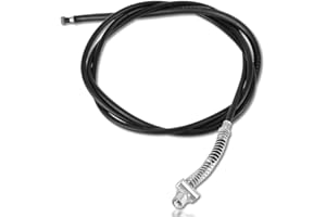 75.6" Rear Brake Cable, Universal Rear Drum Brake Cable Fit for GY6 Chinese Scooter Mopeds 50cc 125cc 150cc 250cc Mini Bike A
