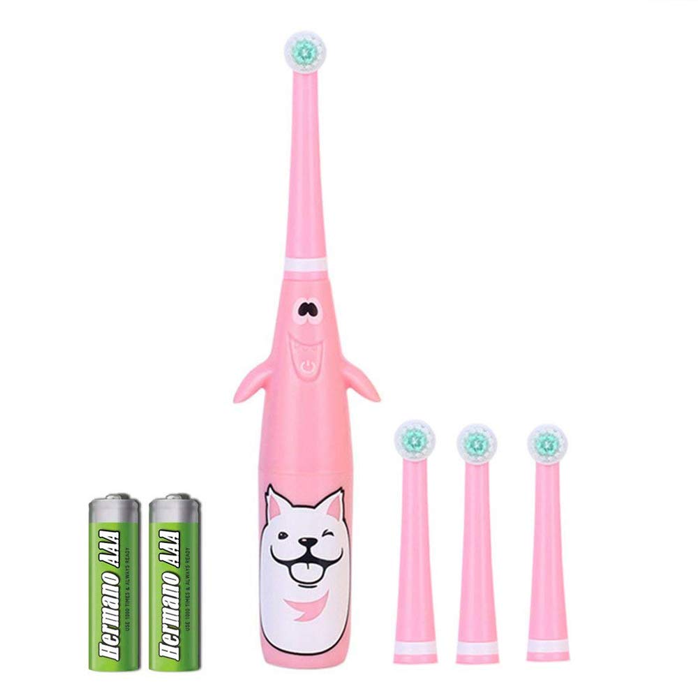 Hermano Kids Electric Toothbrush, Battery Powered