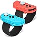 Just Dance 2020 Adjustable Premium Elastic Wrist Bands, Soft Elastic Wrist Bands for Just Dance 2020 Wii/Just Dance 2019/2018/2017/2016 Nintendo Switch Game, Two Size for Adults and Children-2 Pack