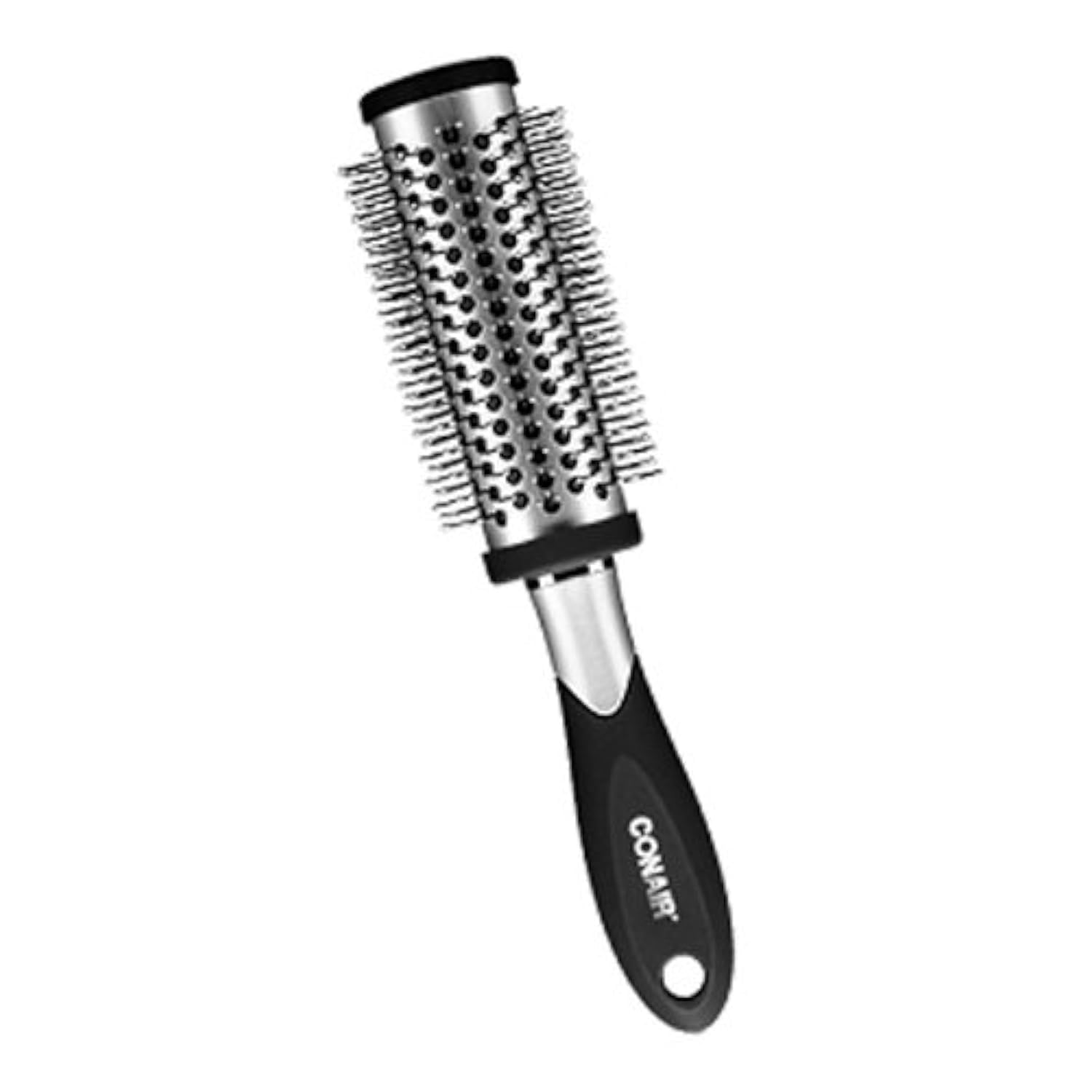 Conair Vlvt Mtl Nylon Rnd Brsh