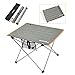 YAHILL Aluminum Folding Collapsible Camping Table Roll up 3 Size with Carrying Bag for Indoor and Outdoor Picnic, BBQ, Beach, Hiking, Travel, Fishingthumb 1