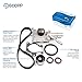 ECCPP Timing Belt Water Pump Kit Fit for 2000 2001 2002 2003 2004 Ford Focus SOHC 2.0L 1989CC L4