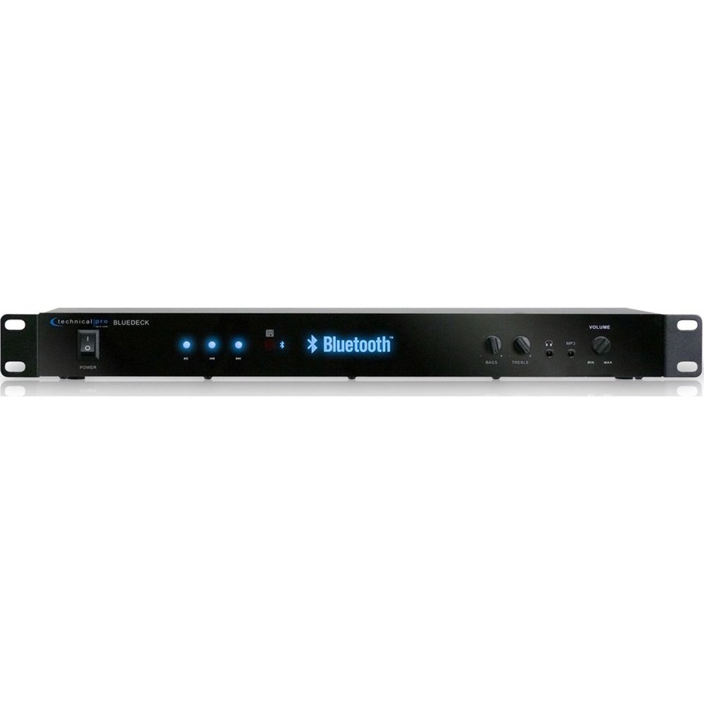 Technical Pro BLUEDECK Rack Mountable Bluetooth Audio