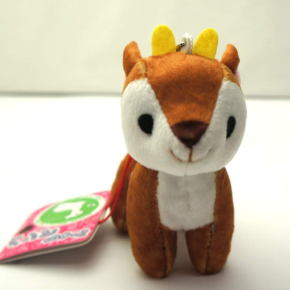 奈良の鹿ちゃんを応援するキャンペーン 奈良みやげ 根付マスコットバンビちゃん ぬいぐるみ おもちゃ Amazon