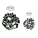 Autley Adhesive Cable Clips (100 Pieces, Two Sizes) Cable Wire Management Organizer Cable Tie Clamp Holder for Car, Office and Home