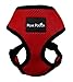 Step in- Dog Harness for Medium Dogs No-Pull - Step in Dog Harness - Padded Mesh Fabric Dog Vest - Adjustable Belly Belt & Quick-Snap Clip - Red - 11 in Neck - Medium Dog Harness