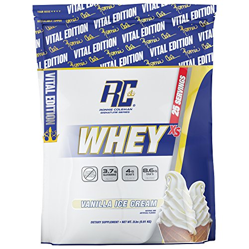 Ronnie Coleman Signature Series Whey Xs Protein Powder, Vanilla Ice