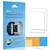 JETech 2-Pack Screen Protector for Apple Watch 38mm Series 1 2 3 Tempered Glass