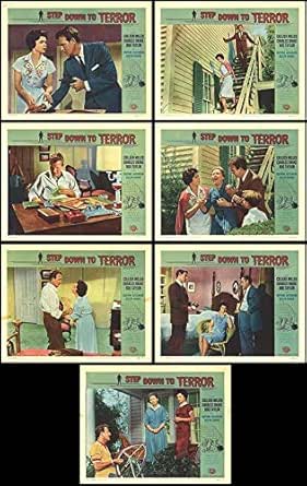 Step Down To Terror Authentic Original 14x11 Movie Set Of Lobby Cards At Amazon S Entertainment Collectibles Store