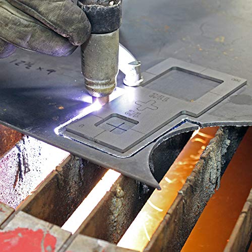 Plasma Stencil - Square Cutter Guide - 5 pc. Kit - .380"