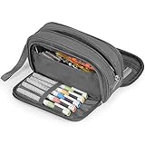 Zcassi Big Capacity Pencil Case 3 Compartments