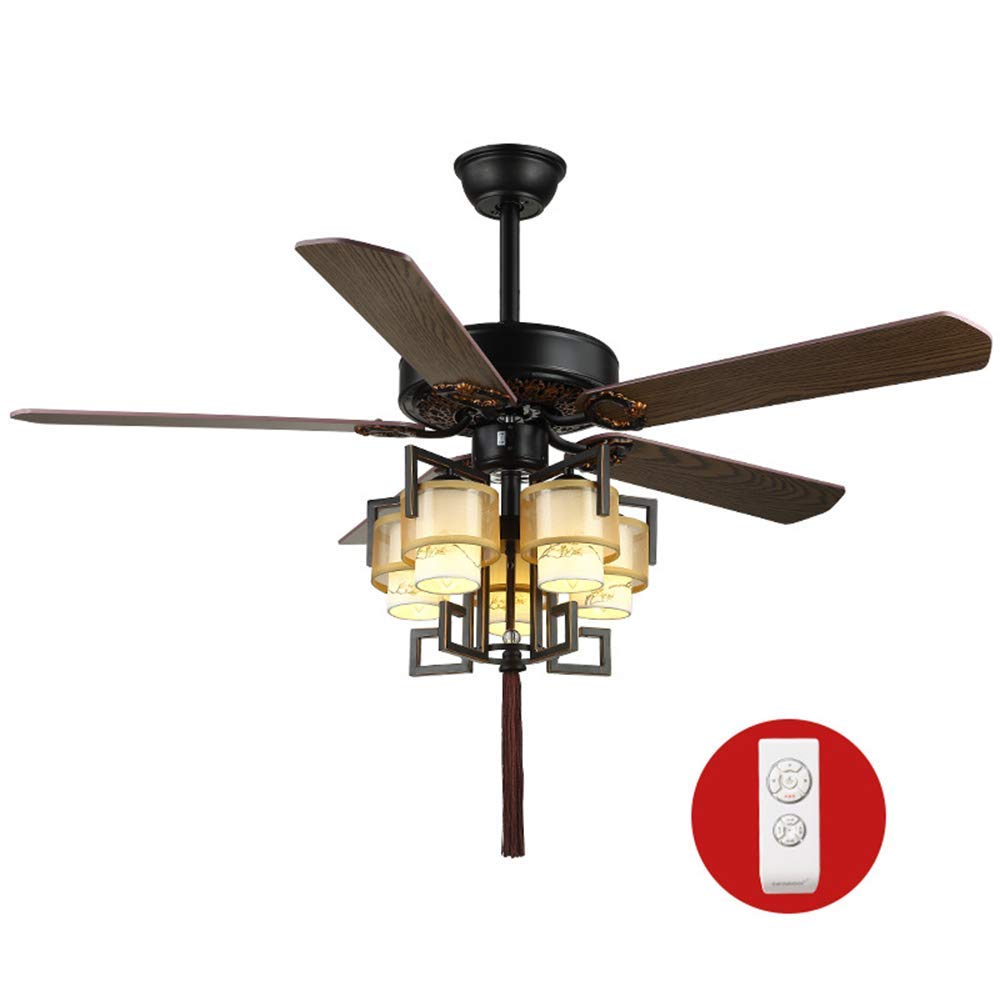 Amazon Com Chinese Retro Ceiling Fan Light Nostalgic Antique