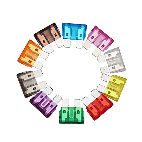 LiangGui Mixed Auto Car Medium Blade Fuse Insert 2A/3A/5A/7.5A/10A/15A/20A/25A/30A/35A Universal - Thumbnail 2