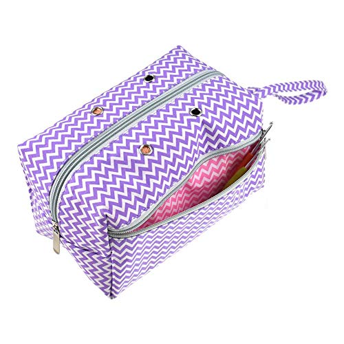 Nifera Yarn Storage Bag DIY Hand Weaving Tools Organizer Weaving Handbag Weaving Tool Tote Crochet Thread Storage Mesh Bag 12x21.5x13 cm - Thumbnail 5