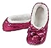 Snoozies Kids and Tweens Metallic Bling Sparkle Ballerina