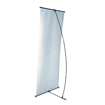 L Banner Display Banner Stand 2 X 5 33 Feet For Events Outdoor