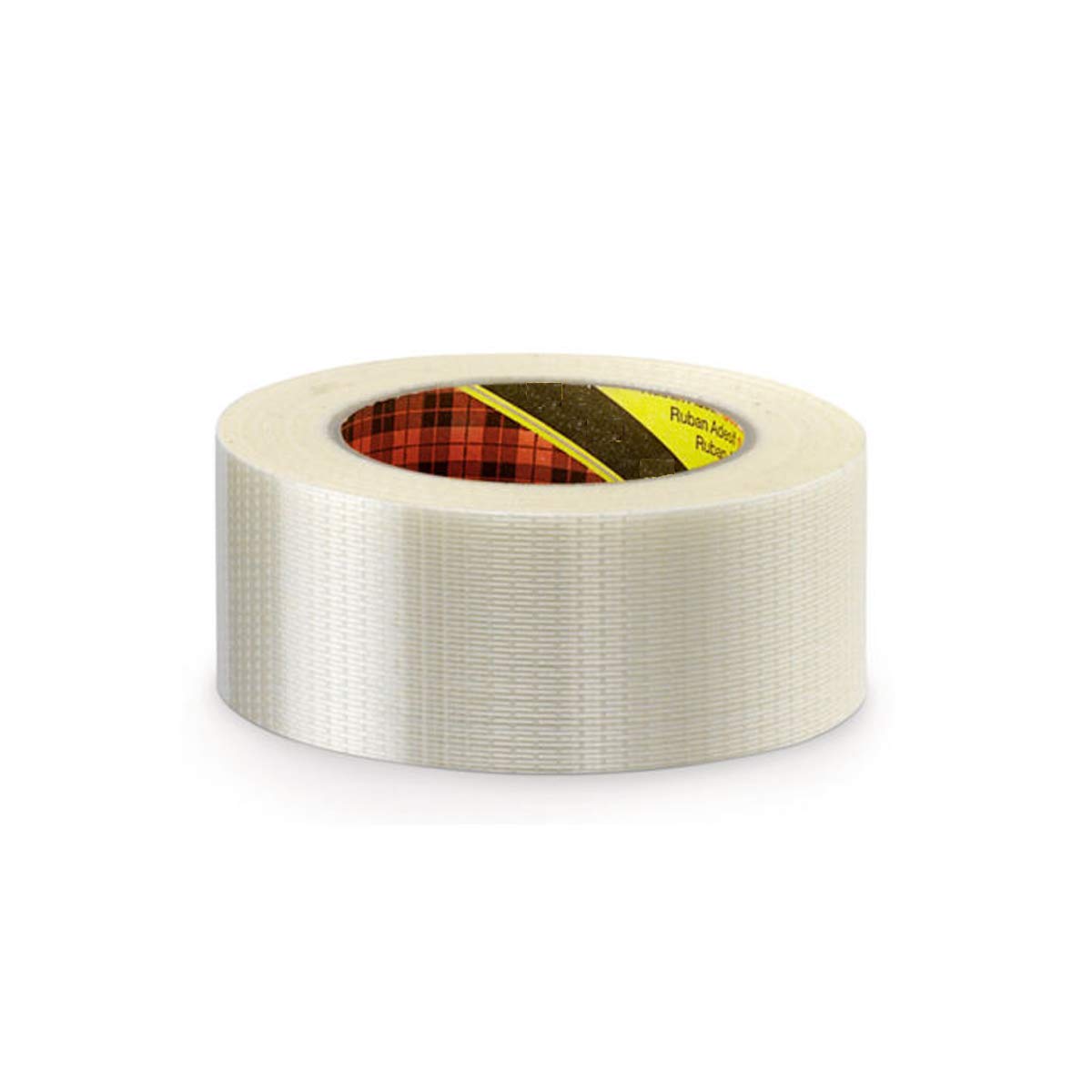MAX SOLUTIONS Crossweave Filament Tape Reinforced Packing Tape for Boxes & Pallets – Fiberglass Strapping Shipping Tape Heavy Duty Adhesive – 50mm x 50m – Multi Roll Packs (1, 50mm x 50M)