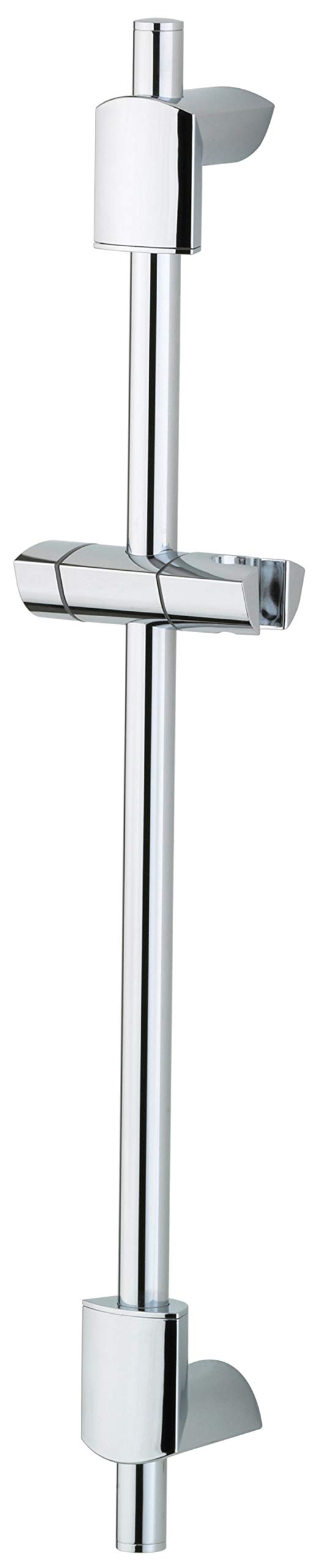 Bristan EVC ADR02 C EVO Riser Rail with Adjustable Fixing Brackets - Chrome Plated