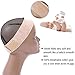 10 Pcs Brown and 10 Pcs Black Wig Grip Headband for women